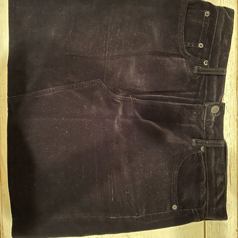 Rag and Bone Velvet Skirt